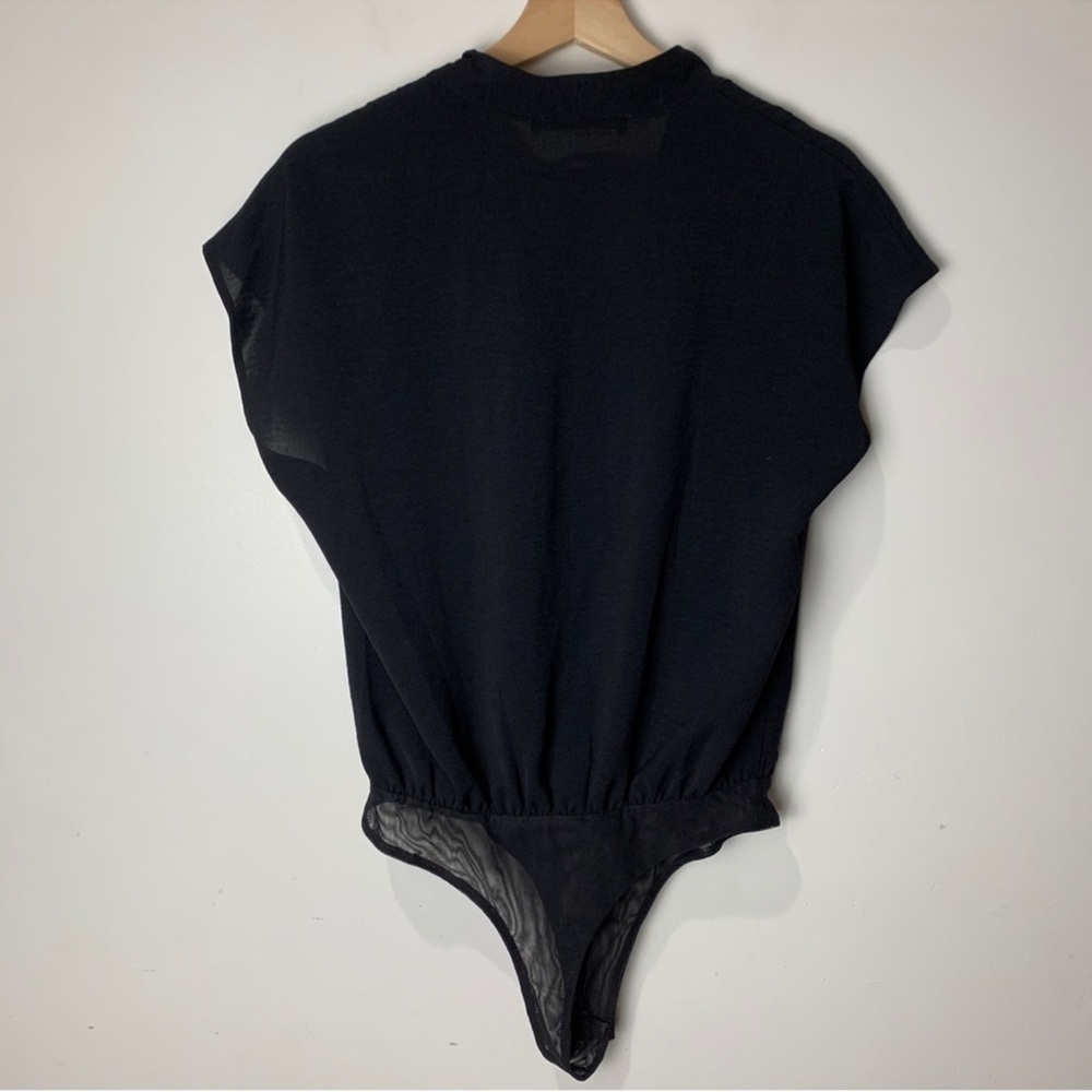 ASTR the Label | Short Sleeve Front Wrap Bodysuit - Picture 5 of 7